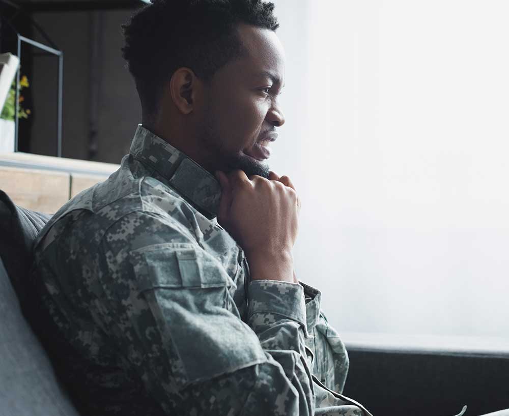 trauma-ptsd african-american-male-with-ptsd-disorder-vanguard-psychiatry